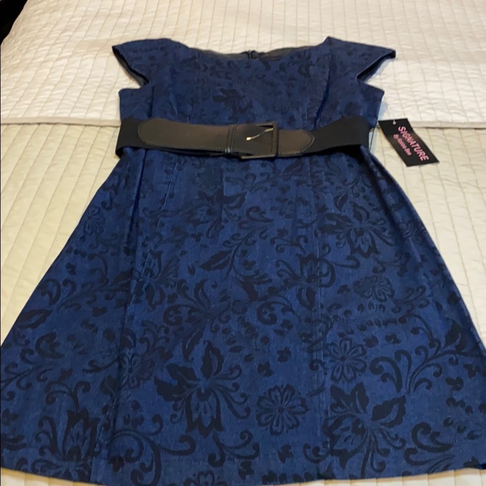 Denim dress